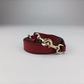 Guccissima Trim Web Joy Red Leather 247205 I012933209グッチシマ トリム ウェブ ジョイ レッド レザー 247205 I012933209