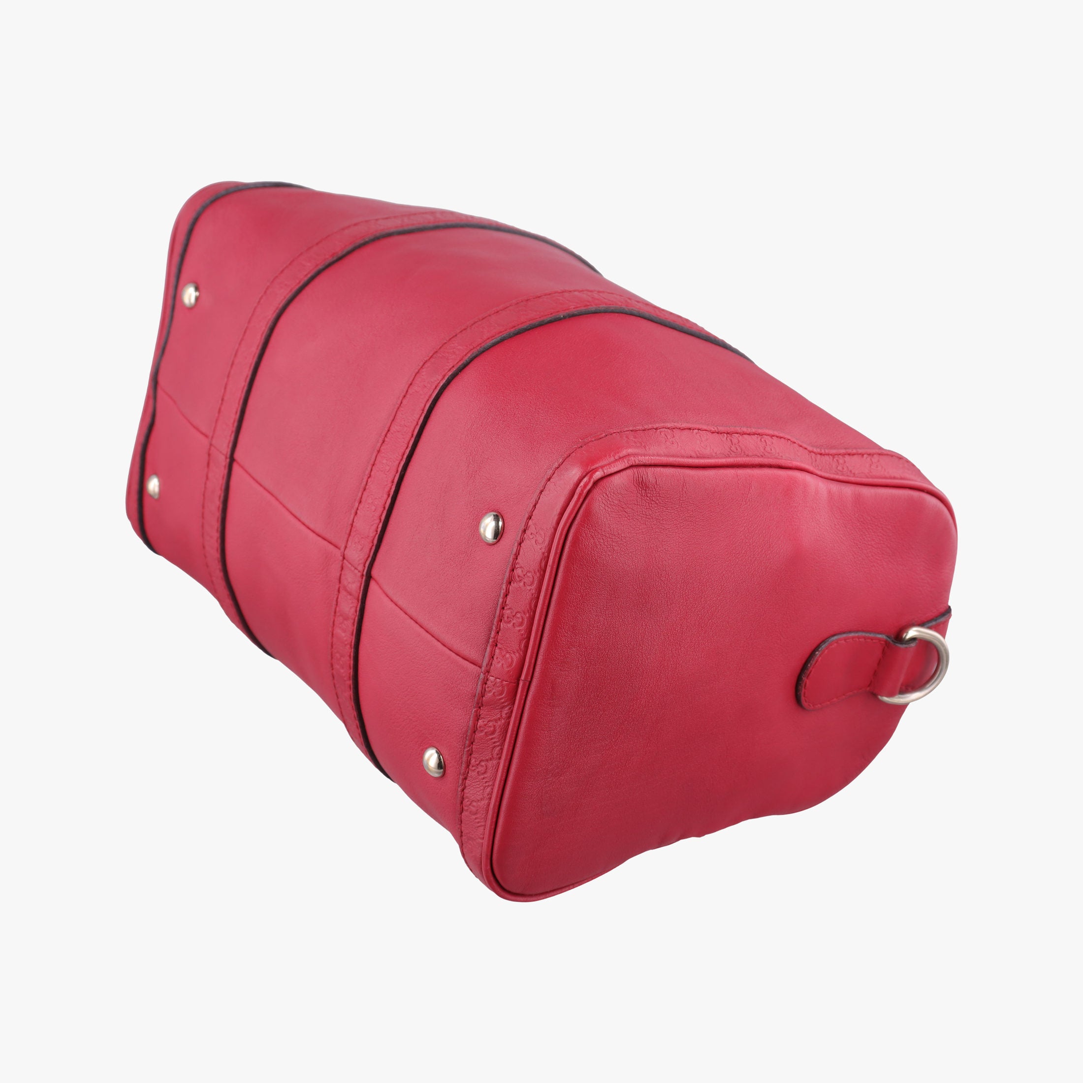 Guccissima Trim Web Joy Red Leather 247205 I012933209グッチシマ トリム ウェブ ジョイ レッド レザー 247205 I012933209