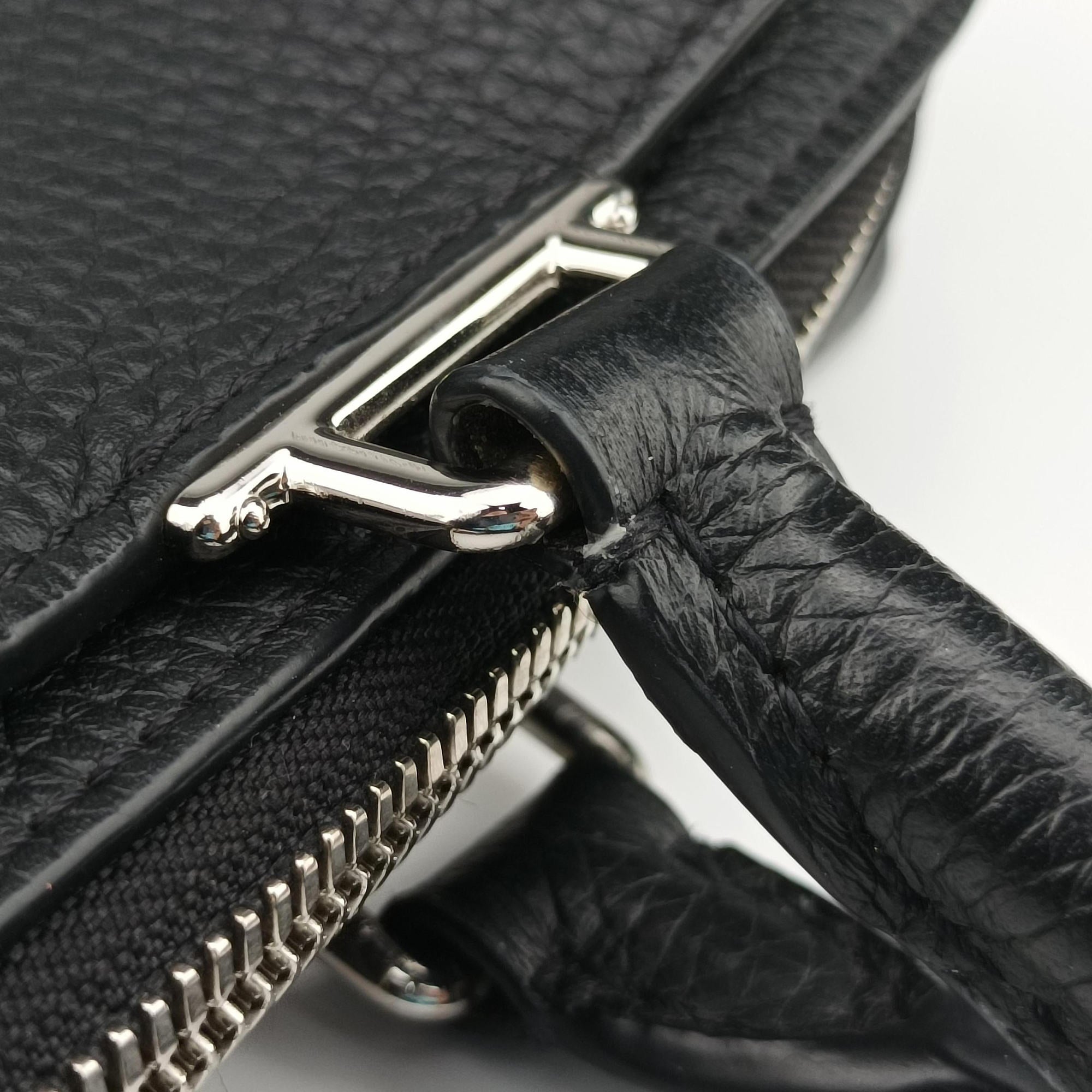 Armand Briefcase MM Noir Taurillon leather M54381 IC Chipアルマンド ブリーフケース MM ノワール トリヨンレザー M54381 ICチップ