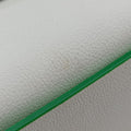 THE ARCO Tote White×Green lambskin B10028381Eザ アルコ トート ホワイト×グリーン ラムスキン B10028381E