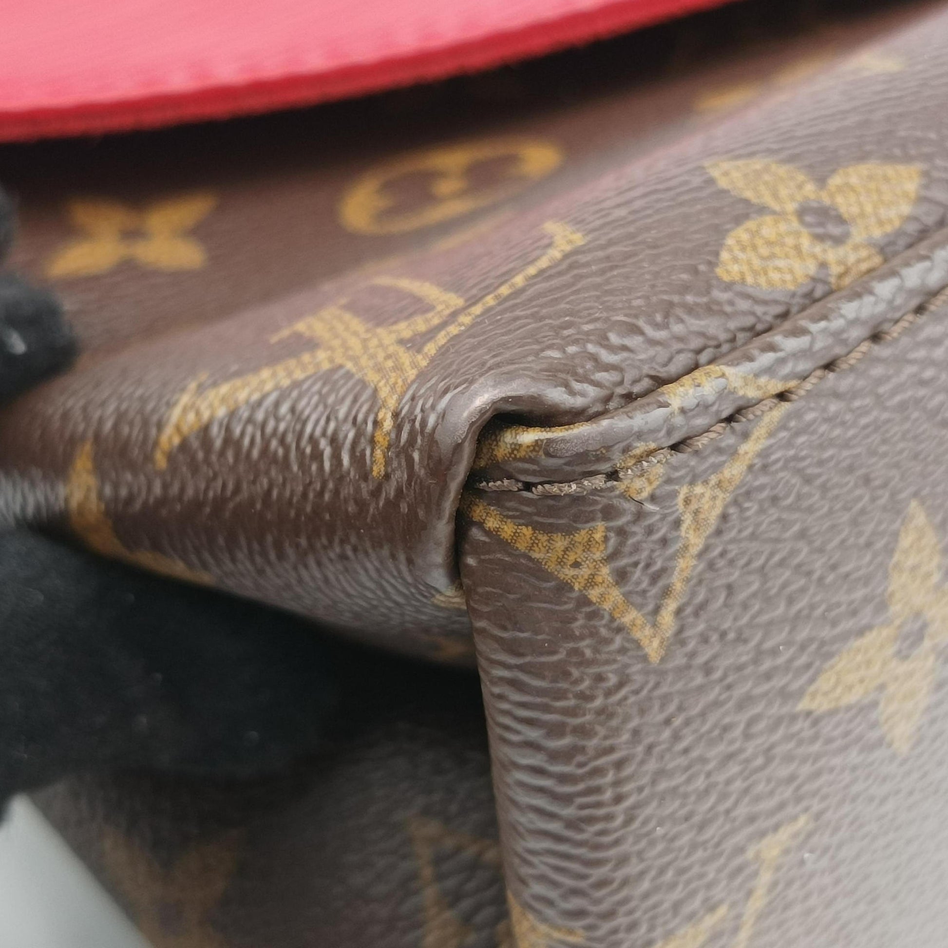 SAINT MICHEL brown×COQUELICOT Monogram Canvas×Epi Leather M44031 CA0167サンミシェル モノグラム/ブラウン×コクリコ モノグラムキャンバス×エピレザー M44031 CA0167