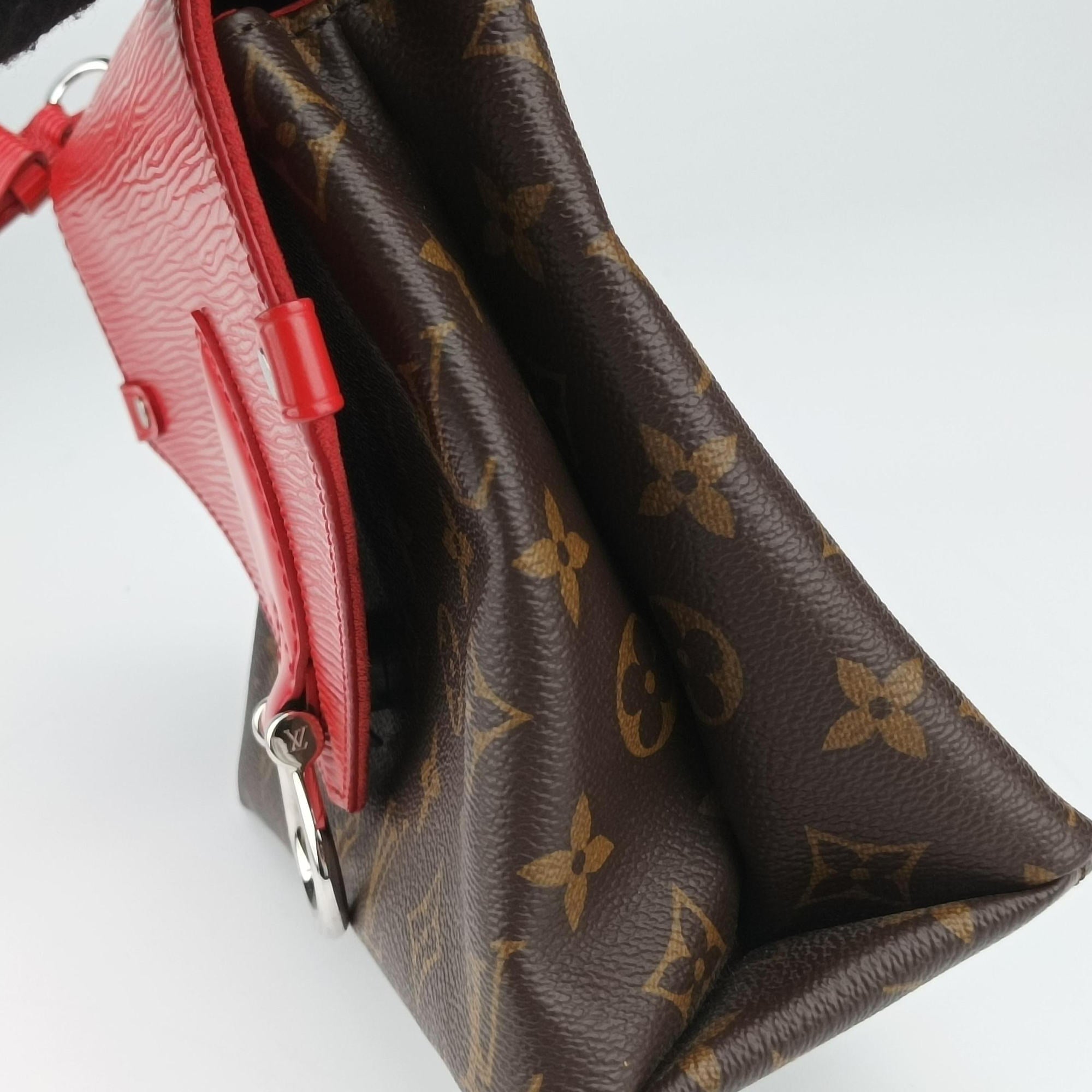 SAINT MICHEL brown×COQUELICOT Monogram Canvas×Epi Leather M44031 CA0167サンミシェル モノグラム/ブラウン×コクリコ モノグラムキャンバス×エピレザー M44031 CA0167