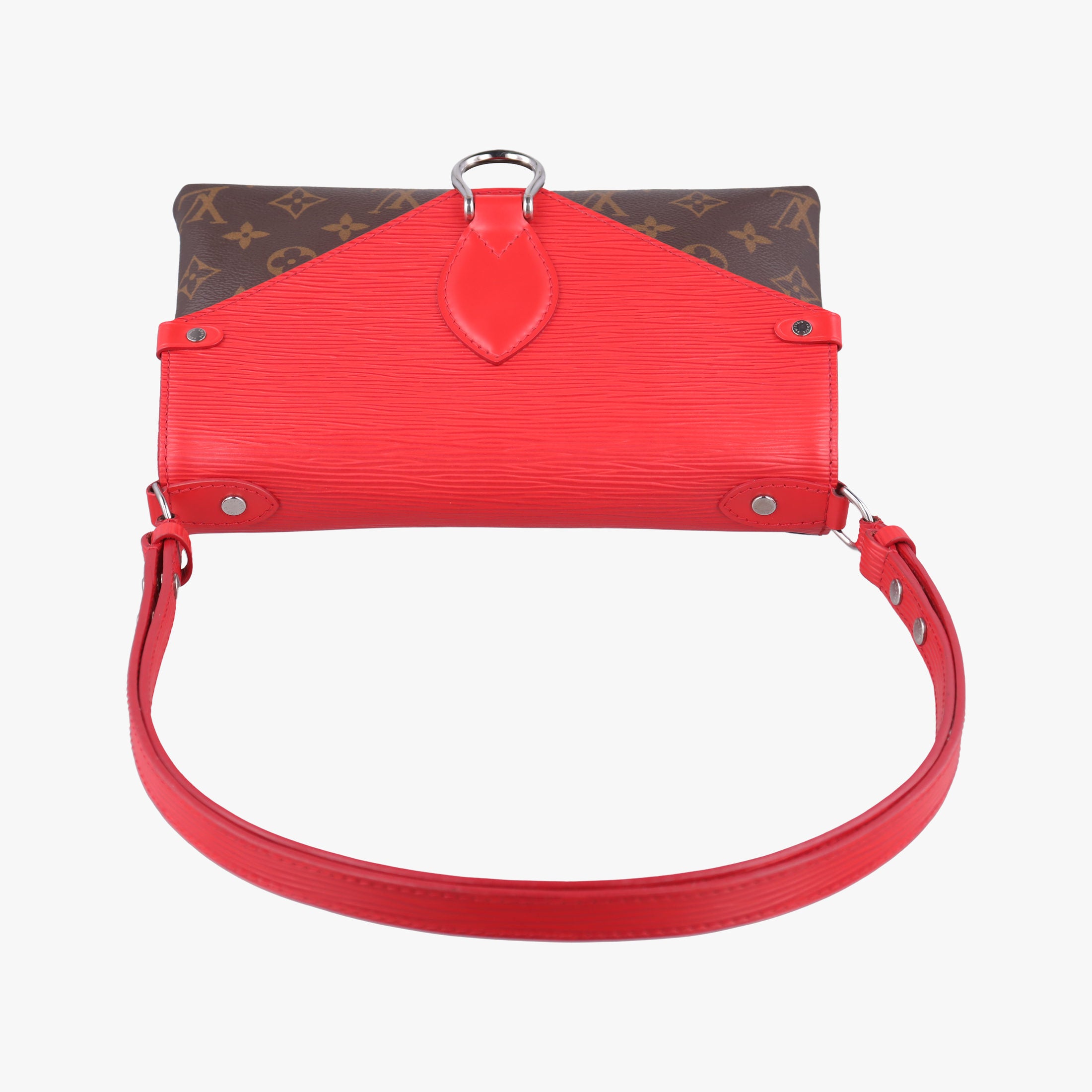 SAINT MICHEL brown×COQUELICOT Monogram Canvas×Epi Leather M44031 CA0167サンミシェル モノグラム/ブラウン×コクリコ モノグラムキャンバス×エピレザー M44031 CA0167