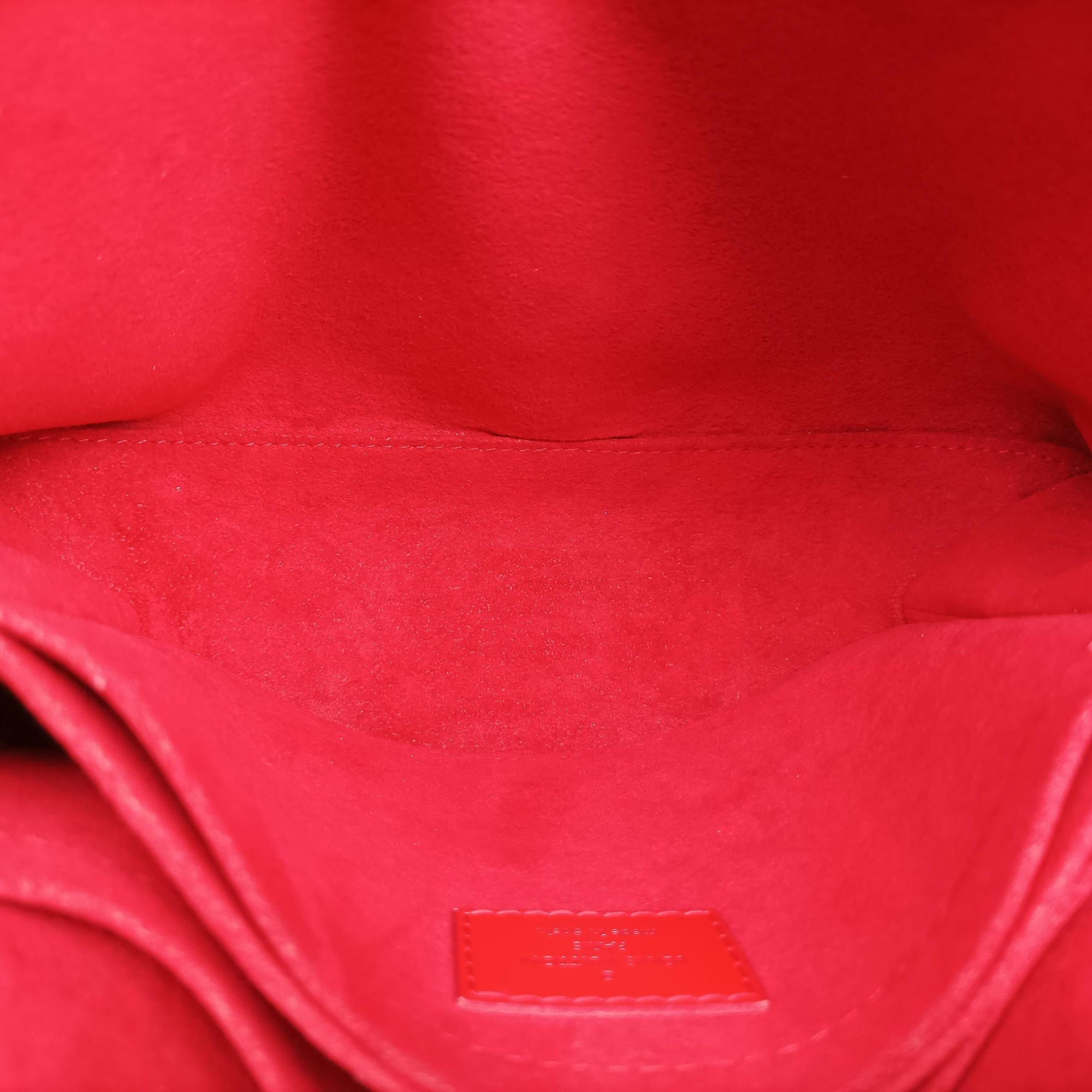 SAINT MICHEL brown×COQUELICOT Monogram Canvas×Epi Leather M44031 CA0167サンミシェル モノグラム/ブラウン×コクリコ モノグラムキャンバス×エピレザー M44031 CA0167