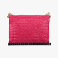 quilted chain Rose leather CLG 498920792717キルティング チェーン ローズ レッド レザー CLG 498920792717