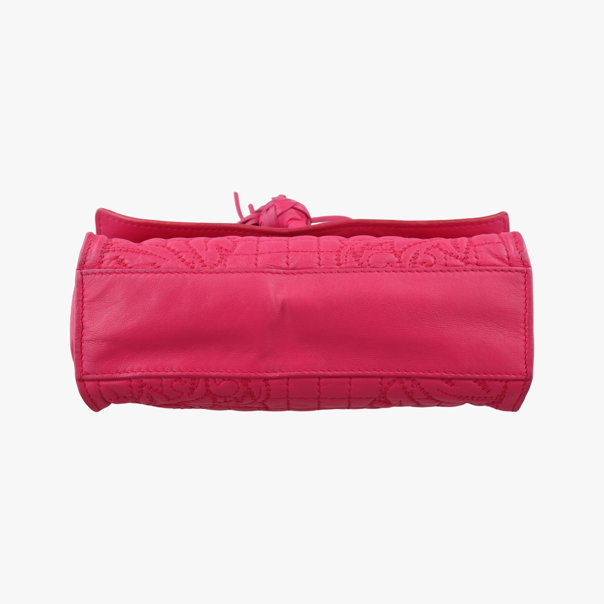 quilted chain Rose leather CLG 498920792717キルティング チェーン ローズ レッド レザー CLG 498920792717