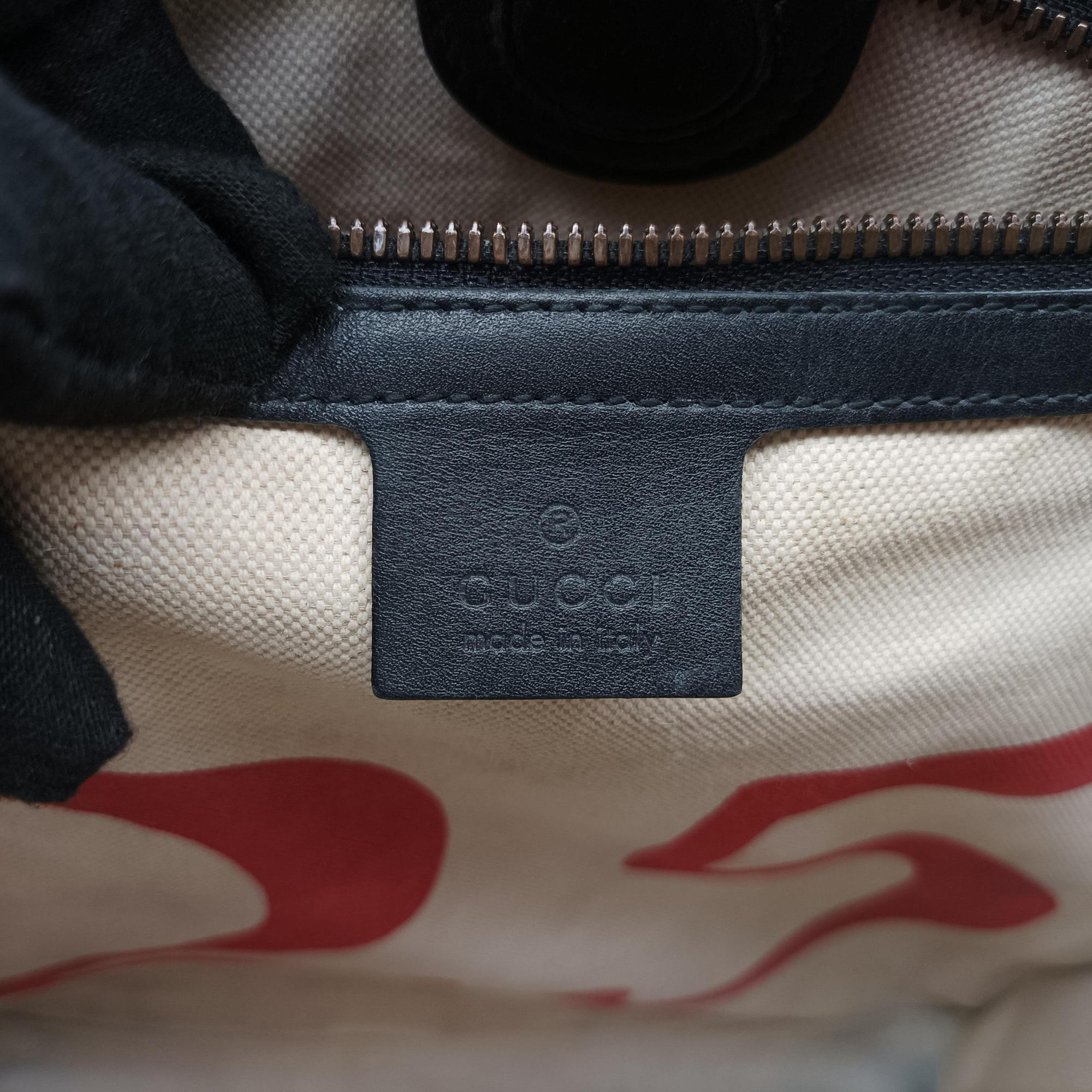 GG Supreme Bee Beige×black PVC coated canvas×Leather 450950 A029293727GGスプリーム キングスネーク ベージュ×ブラック PVCコーティングキャンバス×レザー 450950 A029293727