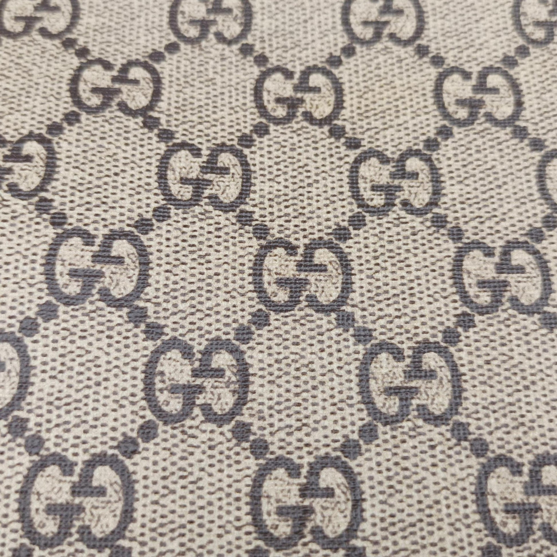 GG Supreme Bee Beige×black PVC coated canvas×Leather 450950 A029293727GGスプリーム キングスネーク ベージュ×ブラック PVCコーティングキャンバス×レザー 450950 A029293727