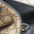 GG Supreme Bee Beige×black PVC coated canvas×Leather 450950 A029293727GGスプリーム キングスネーク ベージュ×ブラック PVCコーティングキャンバス×レザー 450950 A029293727