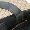 GG Supreme Bee Beige×black PVC coated canvas×Leather 450950 A029293727GGスプリーム キングスネーク ベージュ×ブラック PVCコーティングキャンバス×レザー 450950 A029293727