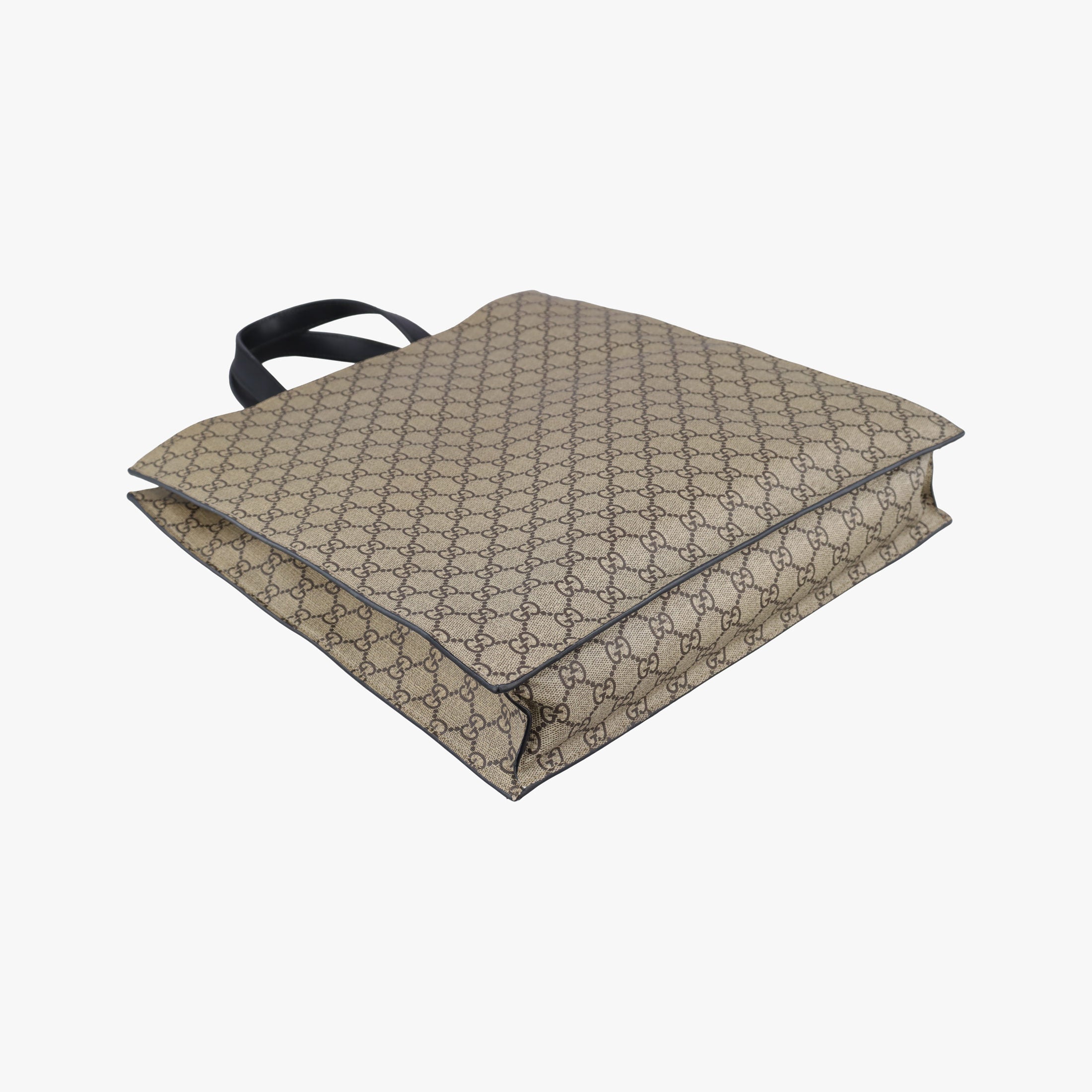 GG Supreme Bee Beige×black PVC coated canvas×Leather 450950 A029293727GGスプリーム キングスネーク ベージュ×ブラック PVCコーティングキャンバス×レザー 450950 A029293727
