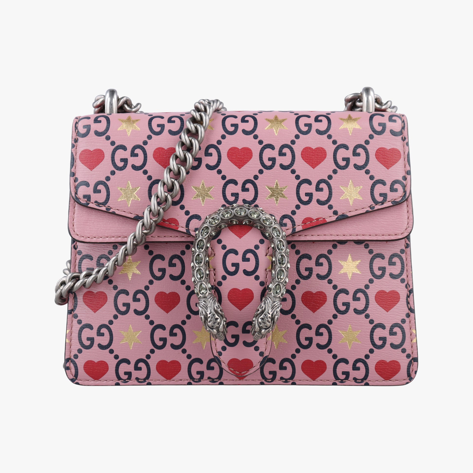 Dionysus pink×Multicolour Leather 421970 B03123834ディオニュソス ピンク×マルチ レザー 421970 B03123834