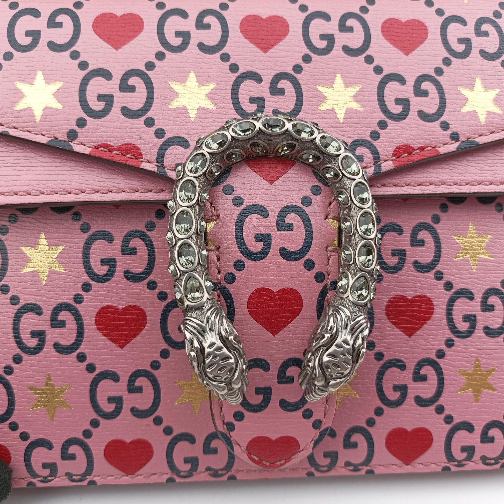 Dionysus pink×Multicolour Leather 421970 B03123834ディオニュソス ピンク×マルチ レザー 421970 B03123834
