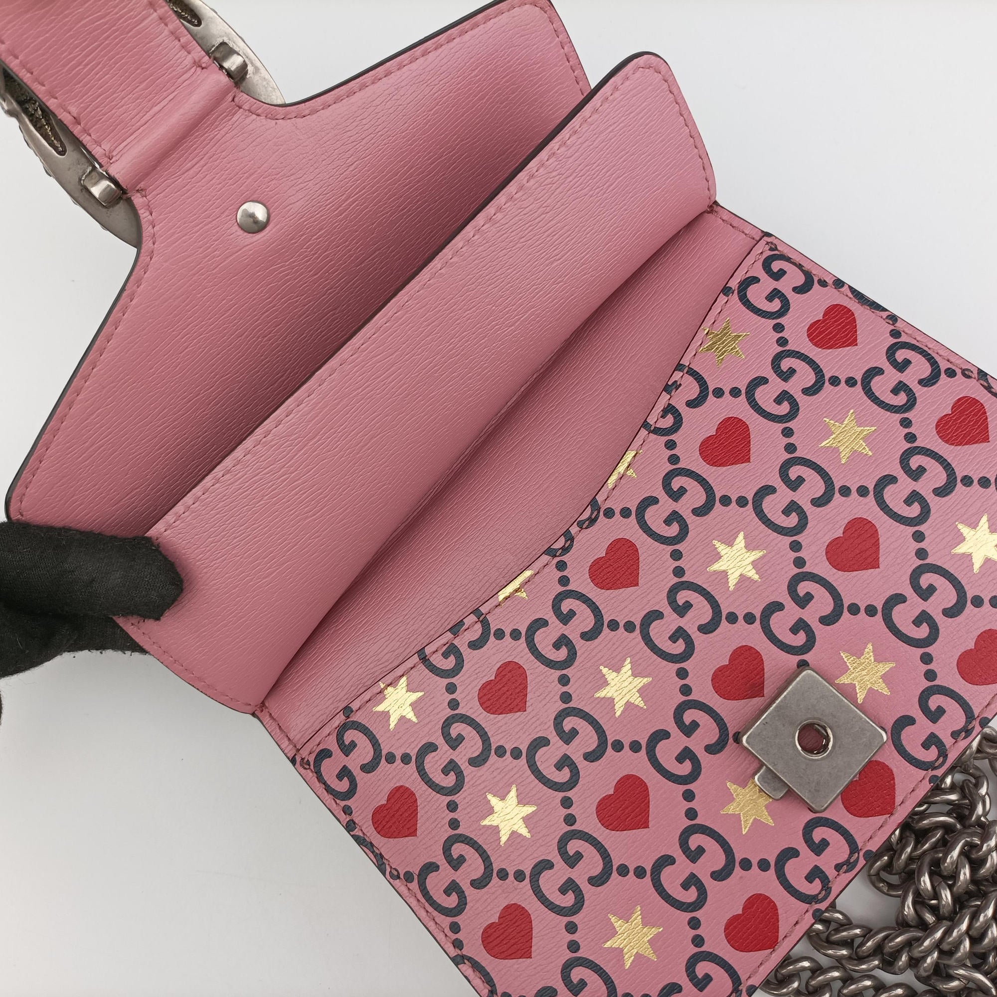 Dionysus pink×Multicolour Leather 421970 B03123834ディオニュソス ピンク×マルチ レザー 421970 B03123834