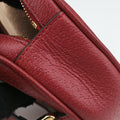 Ophidia Red×Multicolour PVC coated canvas×Leather 598661 オフィディア レッド×マルチカラー PVCコーティングキャンバス×レザー 598661 