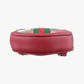 Ophidia Red×Multicolour PVC coated canvas×Leather 598661 オフィディア レッド×マルチカラー PVCコーティングキャンバス×レザー 598661 