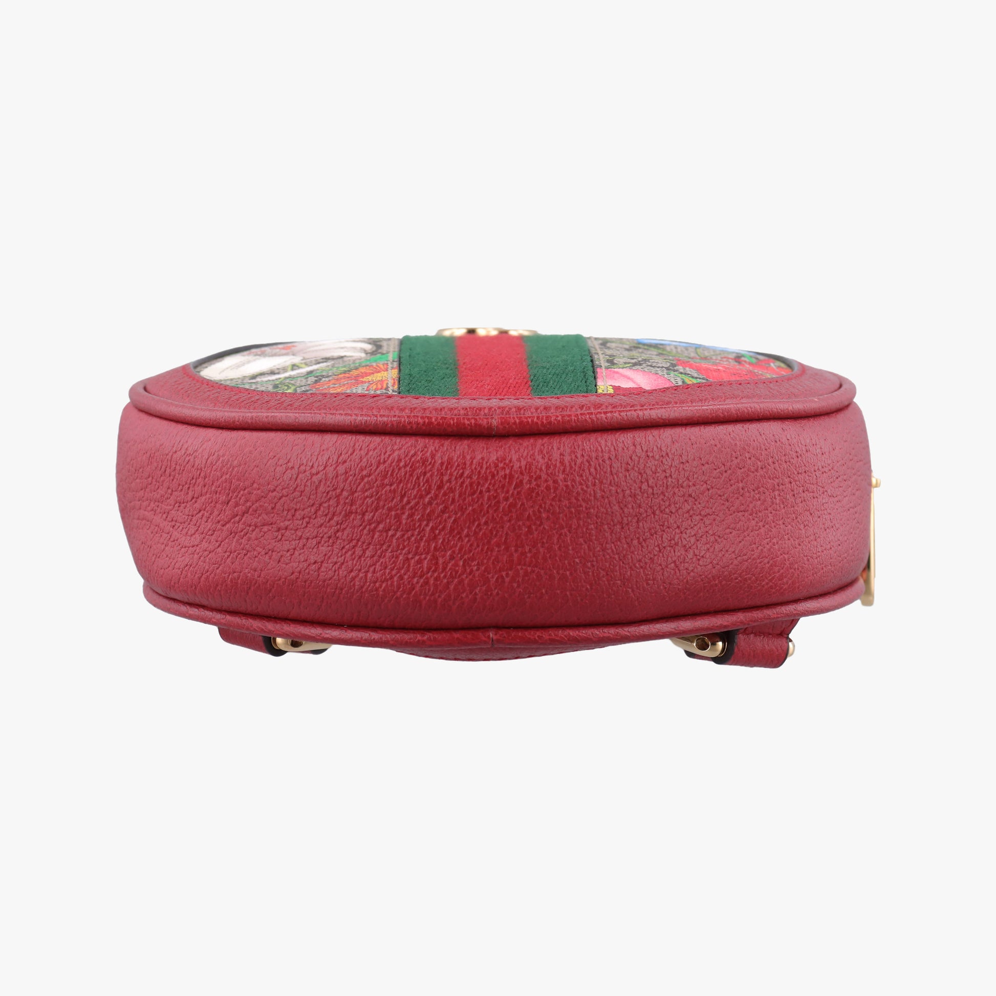 Ophidia Red×Multicolour PVC coated canvas×Leather 598661 オフィディア レッド×マルチカラー PVCコーティングキャンバス×レザー 598661 