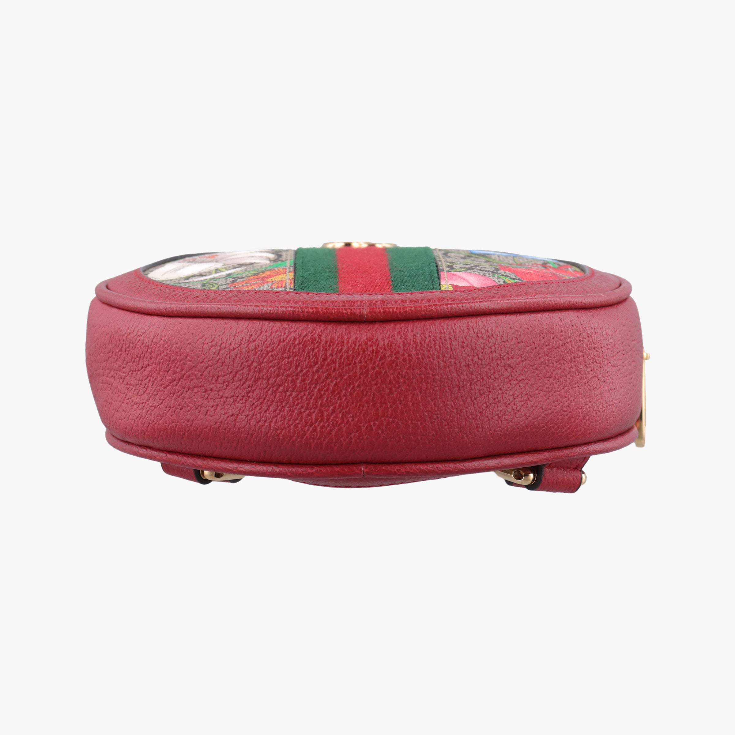 Ophidia Red×Multicolour PVC coated canvas×Leather 598661 オフィディア レッド×マルチカラー PVCコーティングキャンバス×レザー 598661 