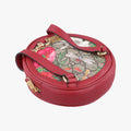 Ophidia Red×Multicolour PVC coated canvas×Leather 598661 オフィディア レッド×マルチカラー PVCコーティングキャンバス×レザー 598661 