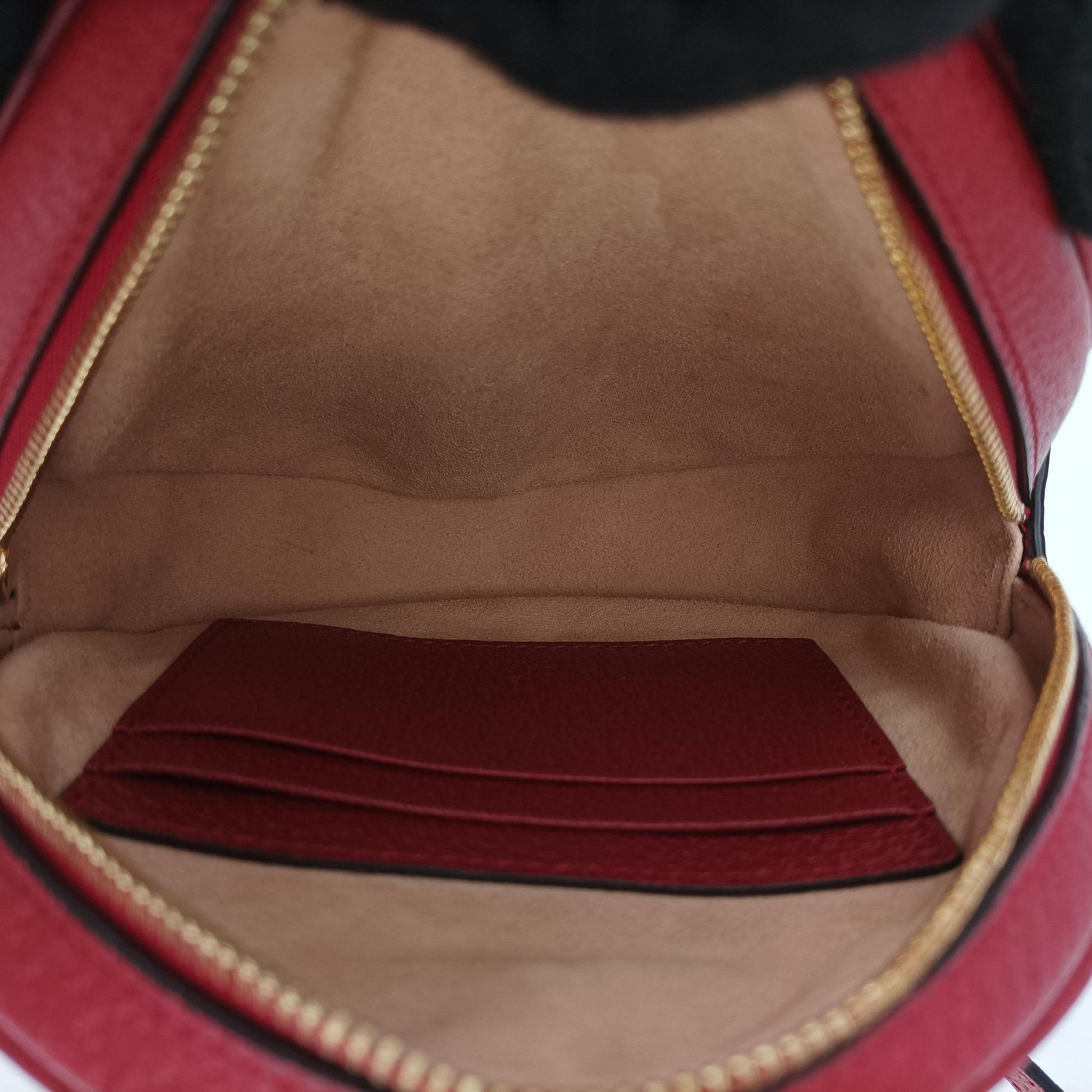 Ophidia Red×Multicolour PVC coated canvas×Leather 598661 オフィディア レッド×マルチカラー PVCコーティングキャンバス×レザー 598661 