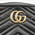 GG Marmont Black Leather 447632 D029557635GGマーモント ブラック レザー 447632 D029557635