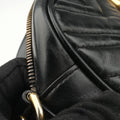 GG Marmont Black Leather 447632 D029557635GGマーモント ブラック レザー 447632 D029557635