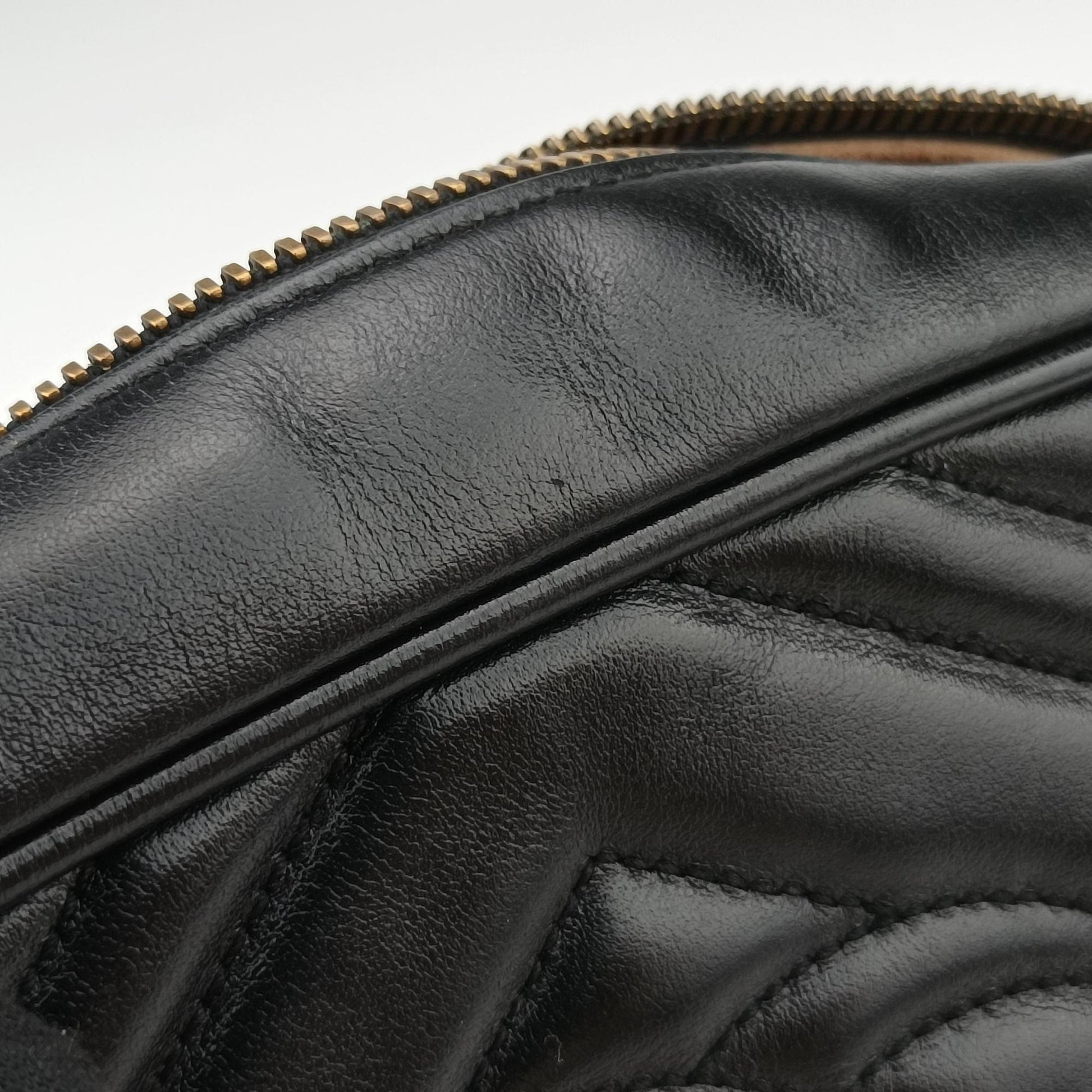 GG Marmont Black Leather 447632 D029557635GGマーモント ブラック レザー 447632 D029557635