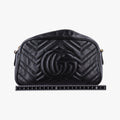 GG Marmont Black Leather 447632 D029557635GGマーモント ブラック レザー 447632 D029557635