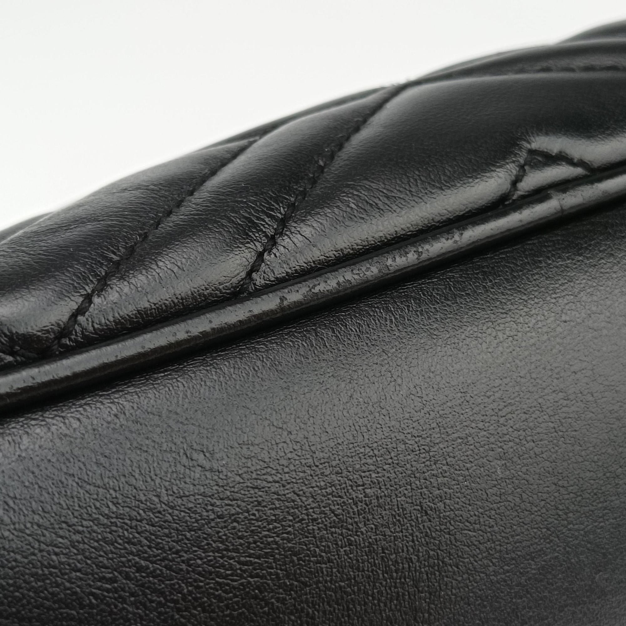 GG Marmont Black Leather 447632 D029557635GGマーモント ブラック レザー 447632 D029557635