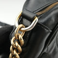 GG Marmont Black Leather 447632 D029557635GGマーモント ブラック レザー 447632 D029557635