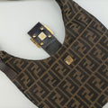 Zucca Brown canvas x Leather 8BR631 Lot number unknownズッカ柄 ブラウン キャンバスxレザー 8BR631 製番不明