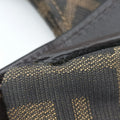 Zucca Brown canvas x Leather 8BR631 Lot number unknownズッカ柄 ブラウン キャンバスxレザー 8BR631 製番不明