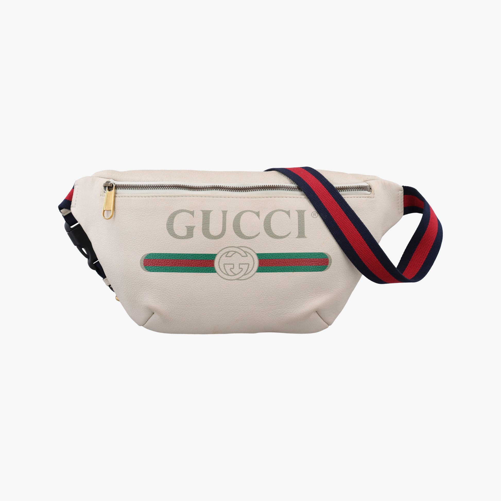 Print White Leather 530412 H024636084グッチプリント ホワイト レザー 530412 H024636084