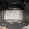 Luggage Mini Shopper Beige×white×black Leather U-CE-0121ラゲージミニショッパー ベージュ×ホワイト×ブラック レザー U-CE-0121
