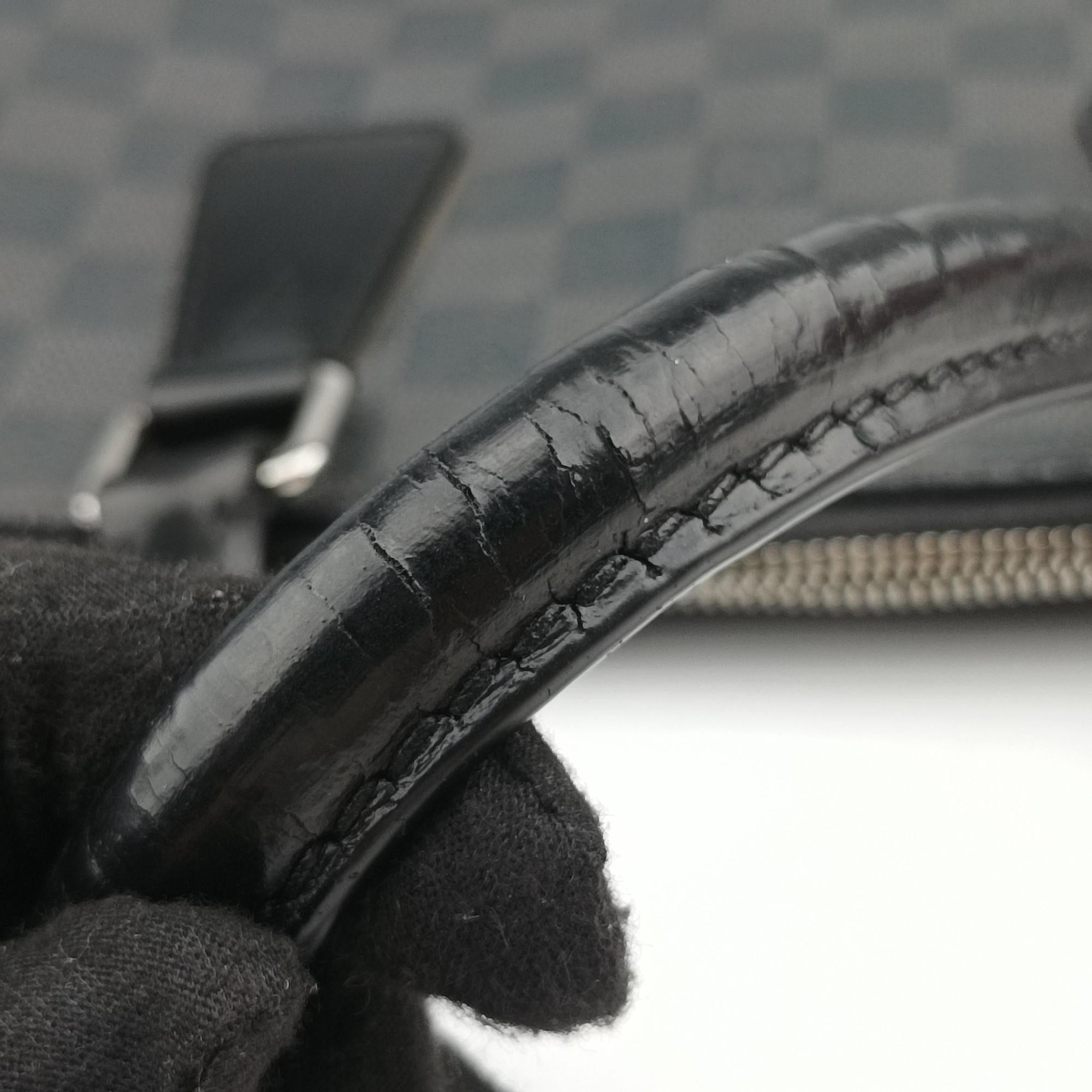 Porte Documents Jour Noir Damier Graphite N48224 SR3173ポルトドキュマン ジュール ノワール ダミエ グラフィット N48224 SR3173