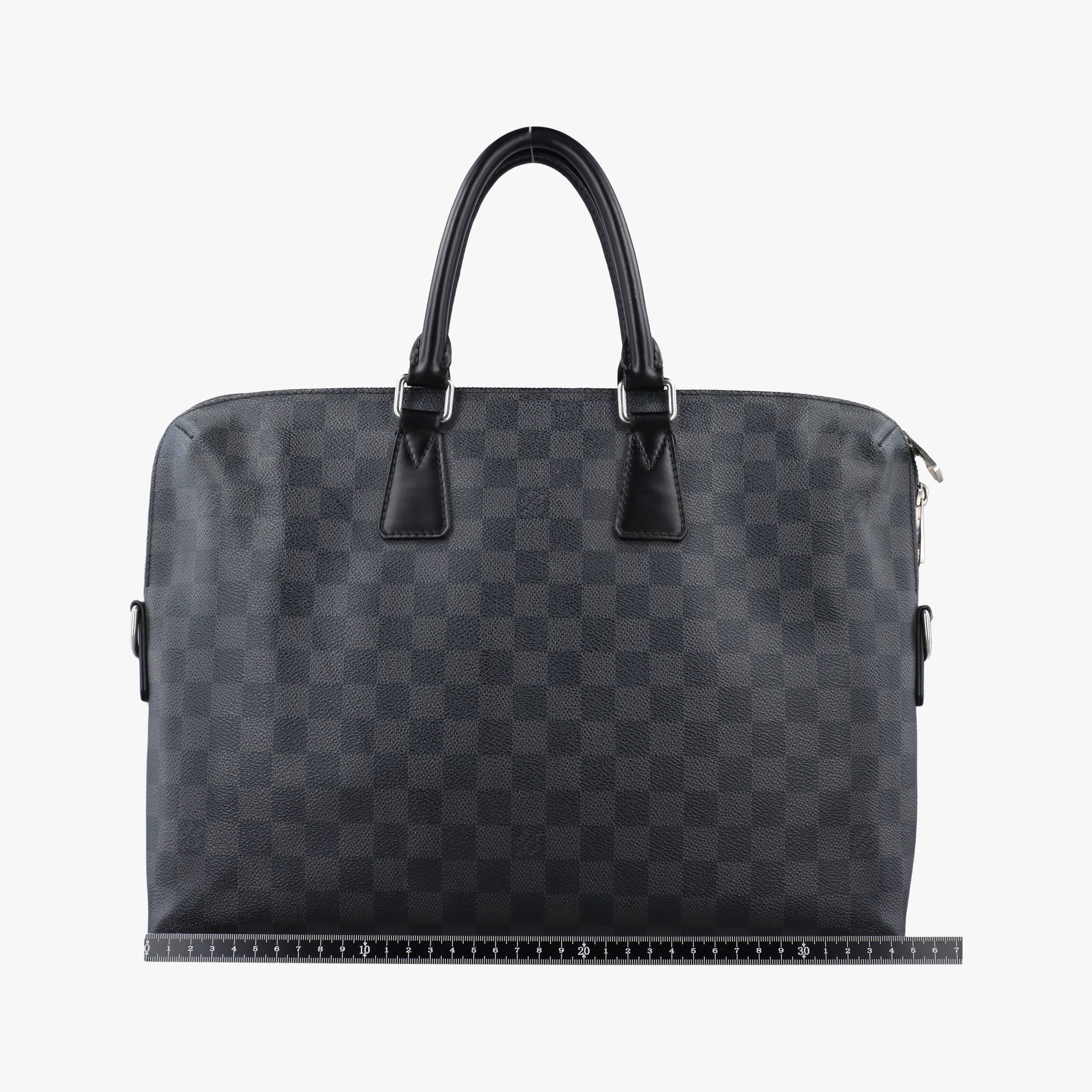 Porte Documents Jour Noir Damier Graphite N48224 SR3173ポルトドキュマン ジュール ノワール ダミエ グラフィット N48224 SR3173