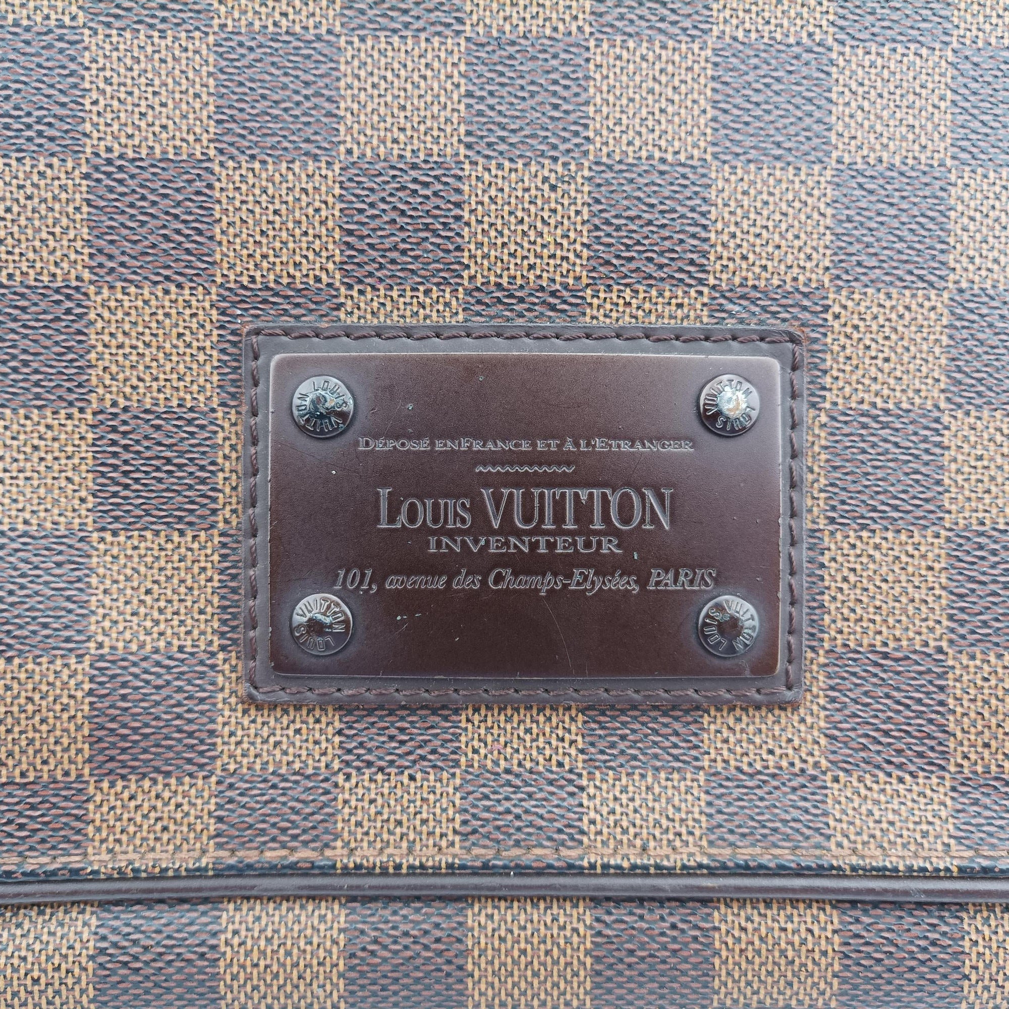 BROOKLYN MM EBENE Damier Canvas N51211 SR0079ブルックリンMM エベヌ ダミエキャンバス N51211 SR0079
