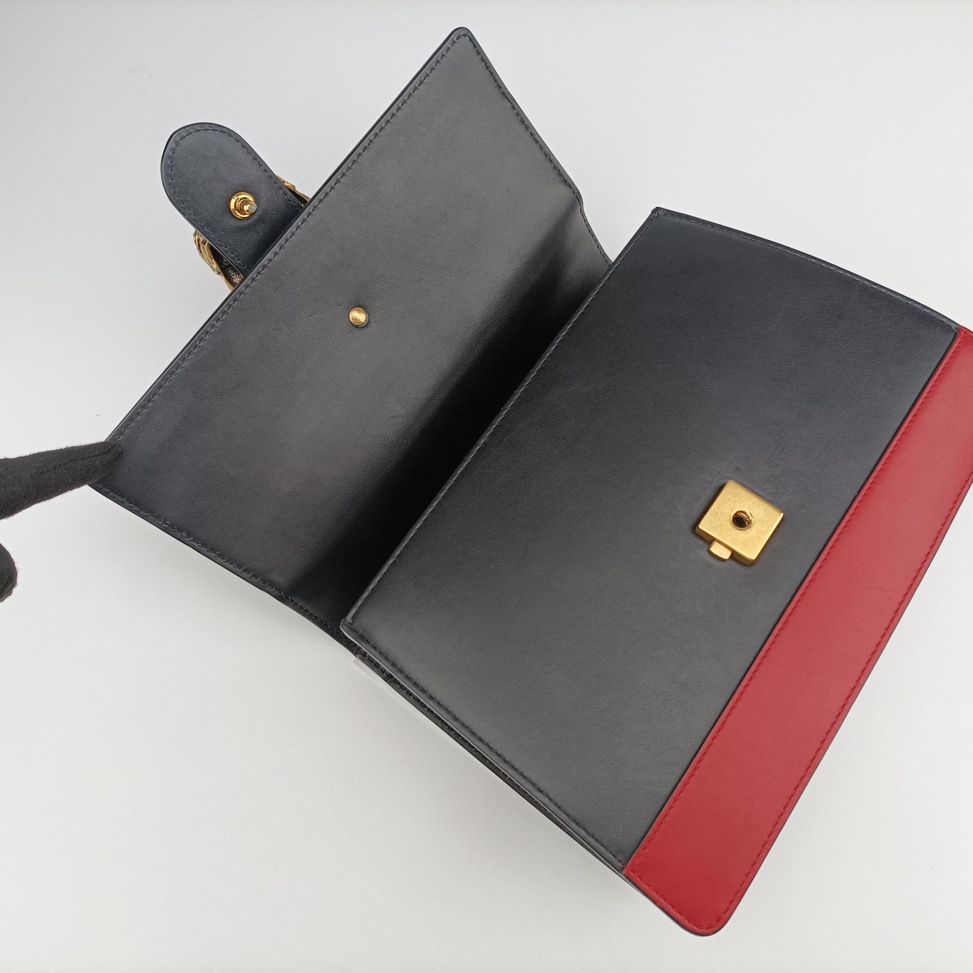 Dionysus Black×green×red Leather 448075 I022513128ディオニュソス ブラック ×グリーン×レッド レザー 448075 I022513128