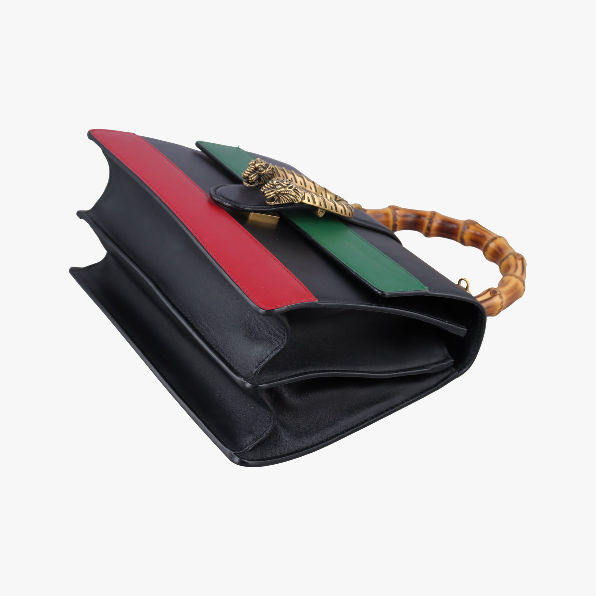Dionysus Black×green×red Leather 448075 I022513128ディオニュソス ブラック ×グリーン×レッド レザー 448075 I022513128