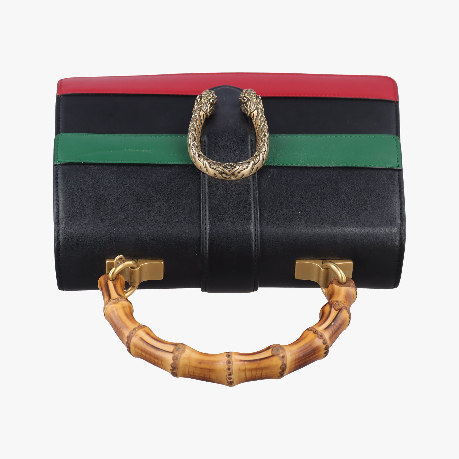Dionysus Black×green×red Leather 448075 I022513128ディオニュソス ブラック ×グリーン×レッド レザー 448075 I022513128