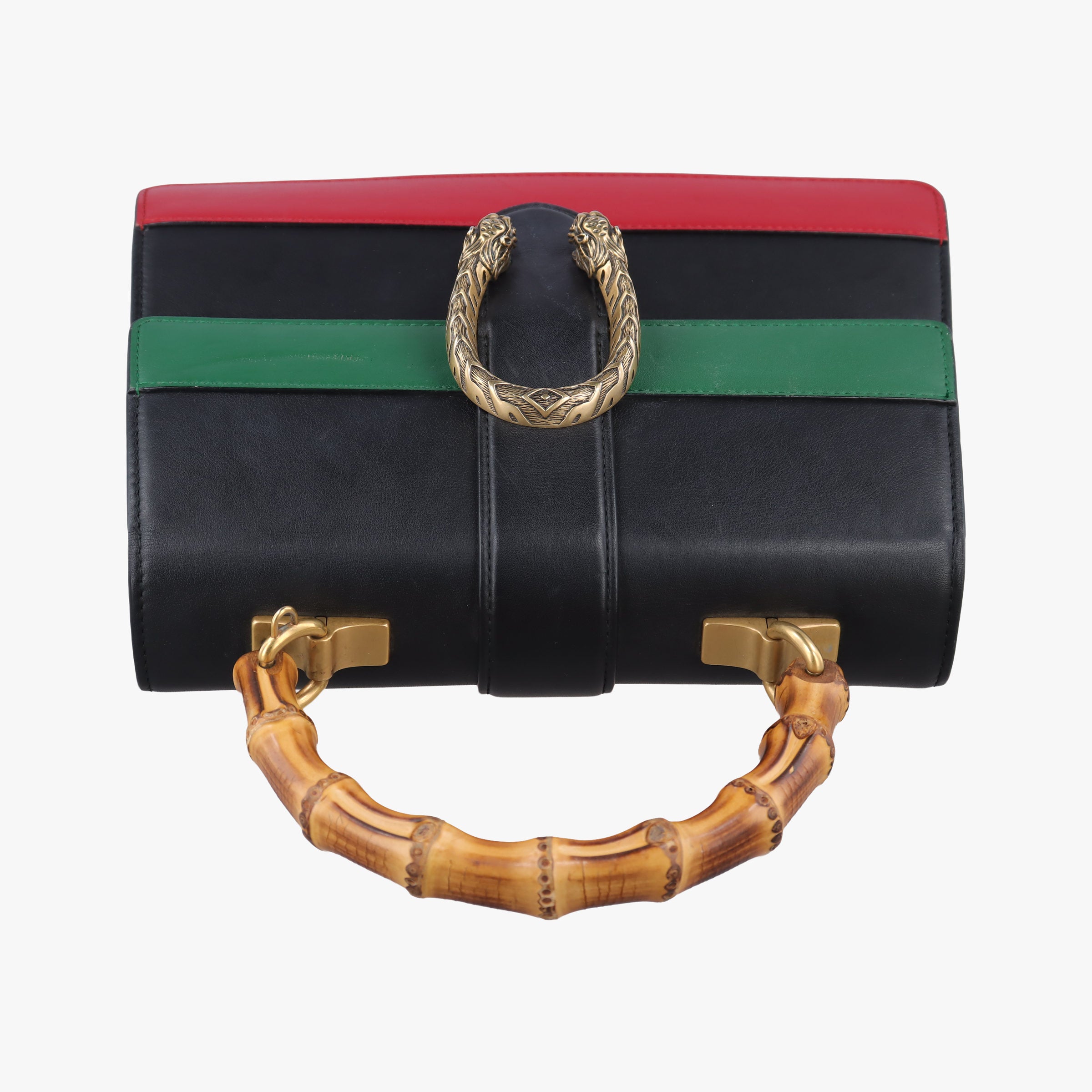 Dionysus Black×green×red Leather 448075 I022513128ディオニュソス ブラック ×グリーン×レッド レザー 448075 I022513128