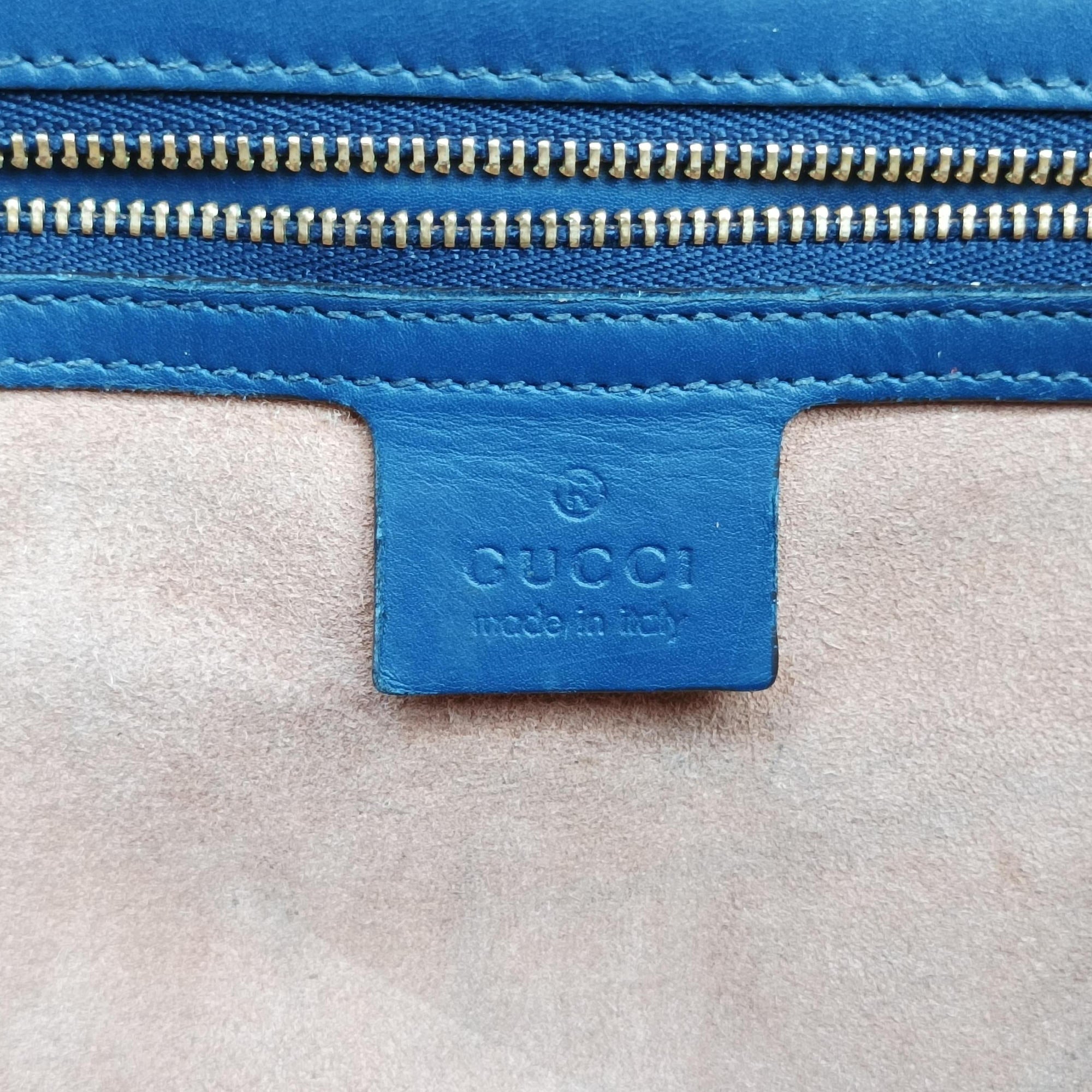 Sylvie Blue Leather 421882 B022500231シルヴィ ブルー レザー 421882 B022500231