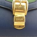 Sylvie Blue Leather 421882 B022500231シルヴィ ブルー レザー 421882 B022500231