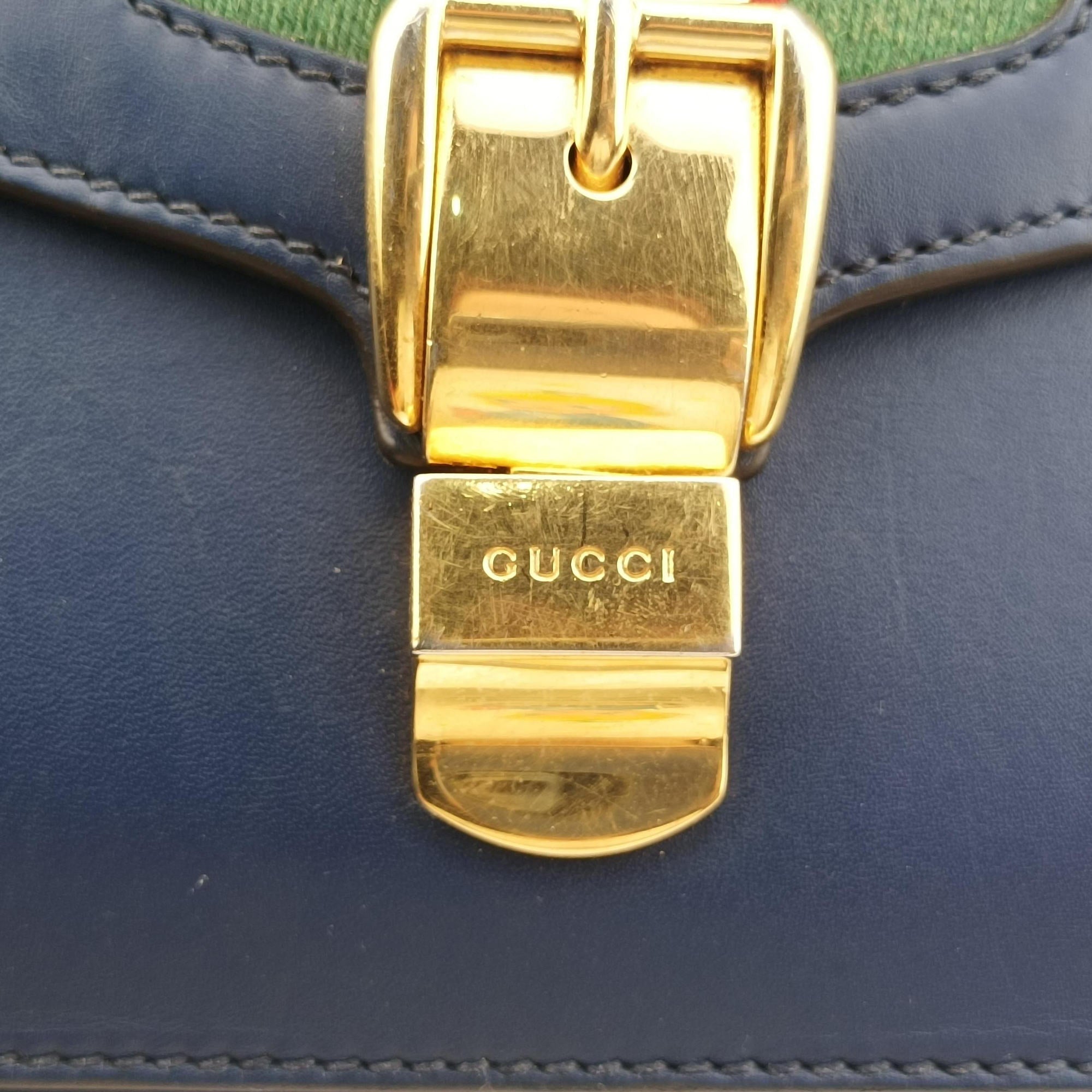 Sylvie Blue Leather 421882 B022500231シルヴィ ブルー レザー 421882 B022500231