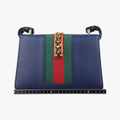 Sylvie Blue Leather 421882 B022500231シルヴィ ブルー レザー 421882 B022500231