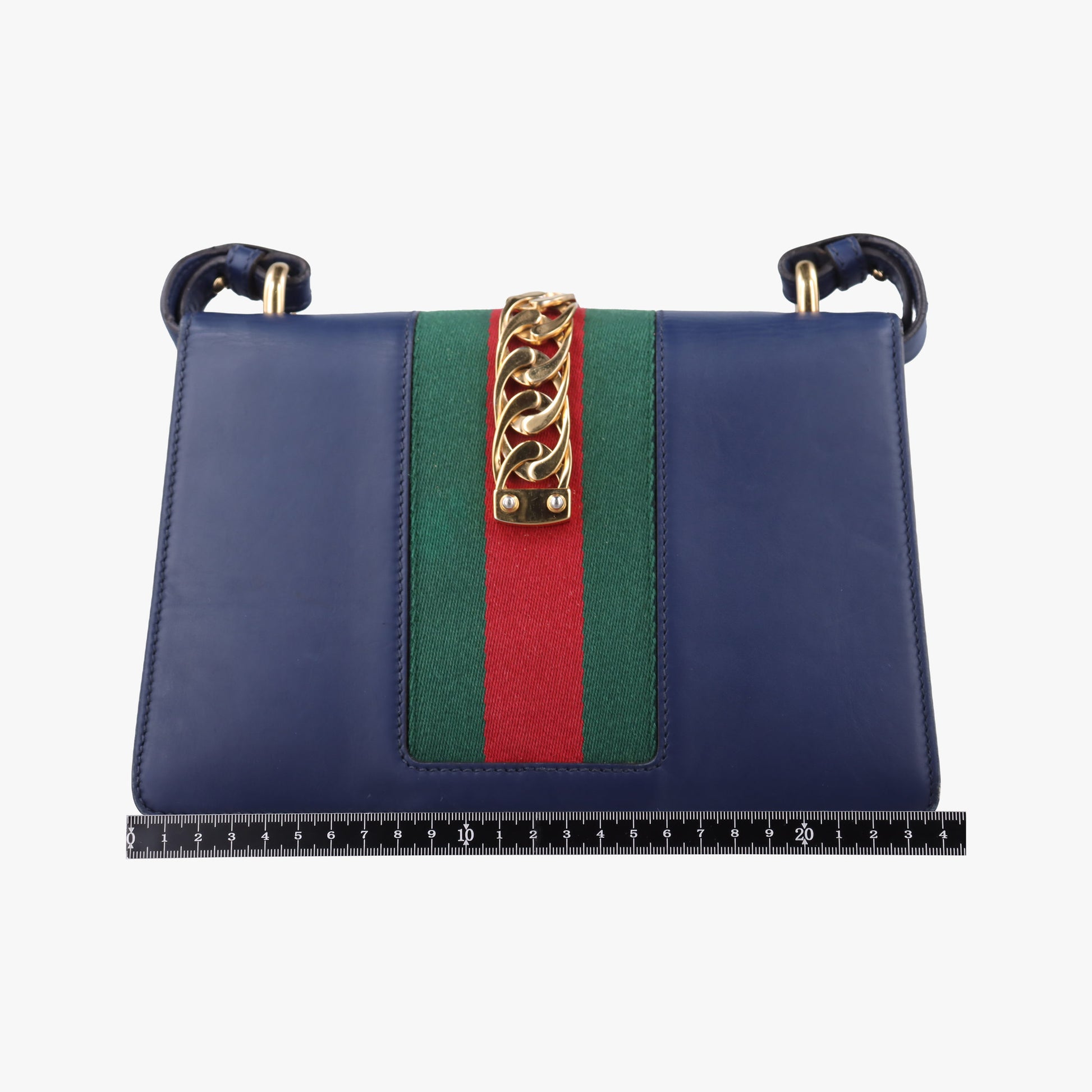 Sylvie Blue Leather 421882 B022500231シルヴィ ブルー レザー 421882 B022500231