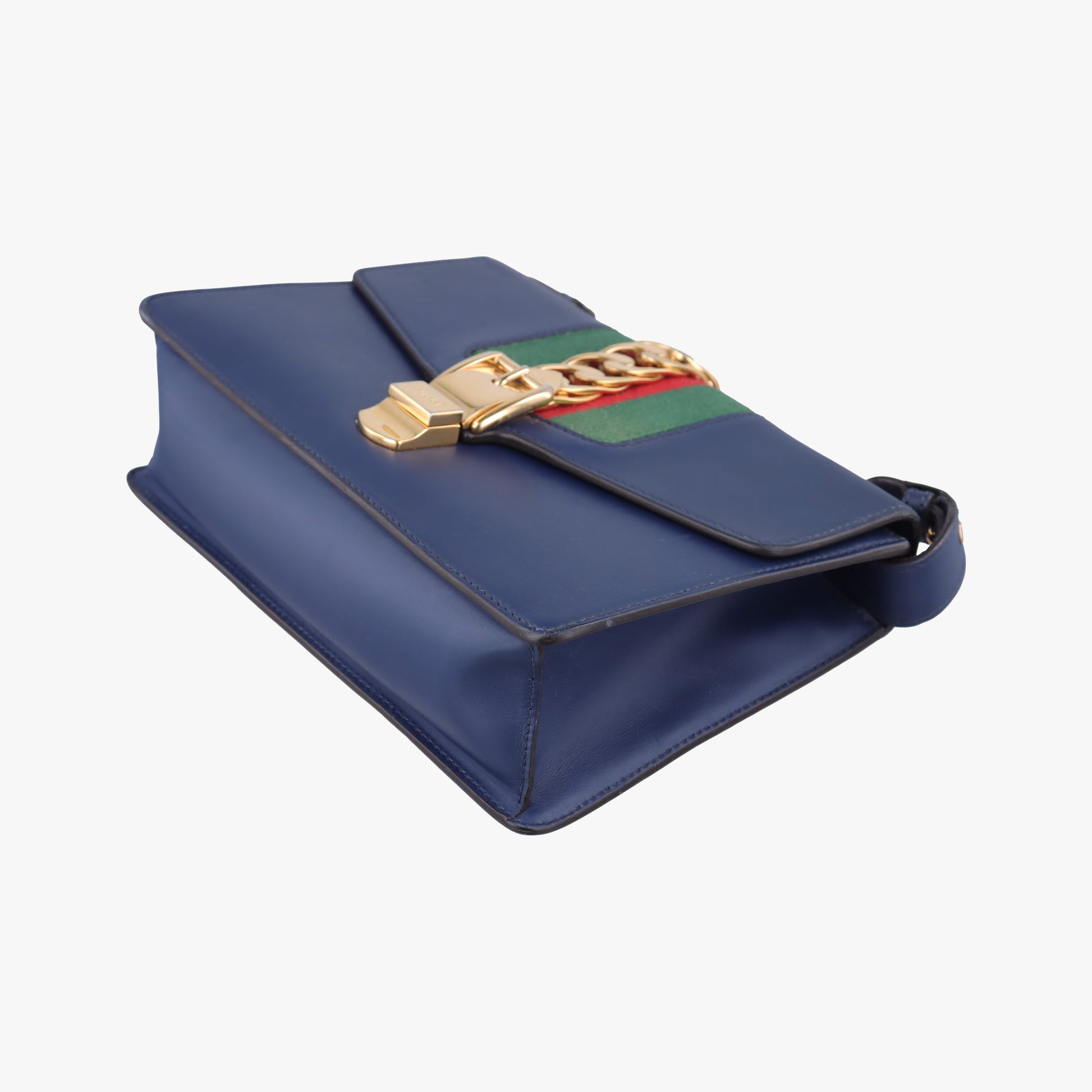 Sylvie Blue Leather 421882 B022500231シルヴィ ブルー レザー 421882 B022500231