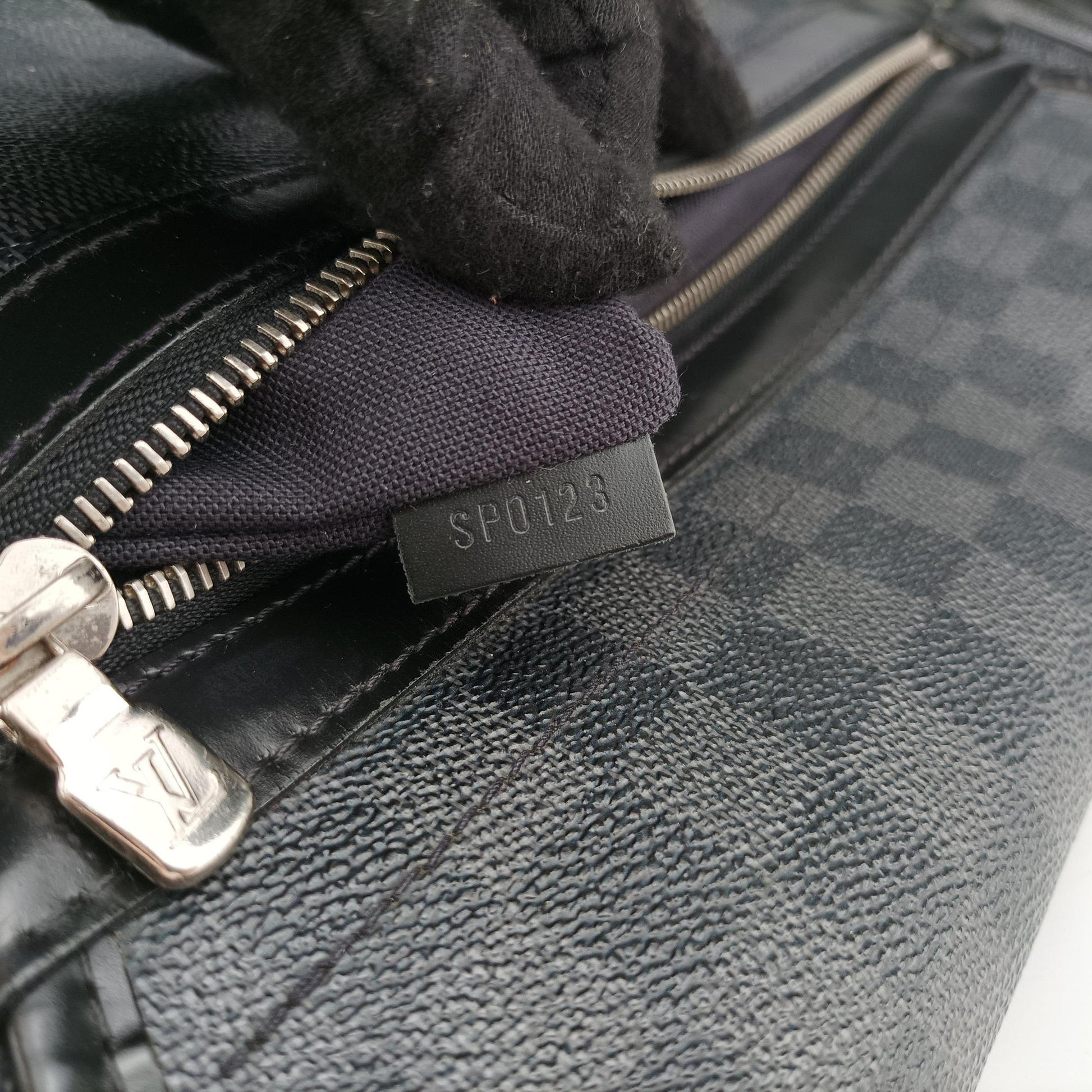DANIEL MM Noir Damier GRAPHITE N58029 SP0123ダニエルMM ノワール ダミエ グラフィット N58029 SP0123