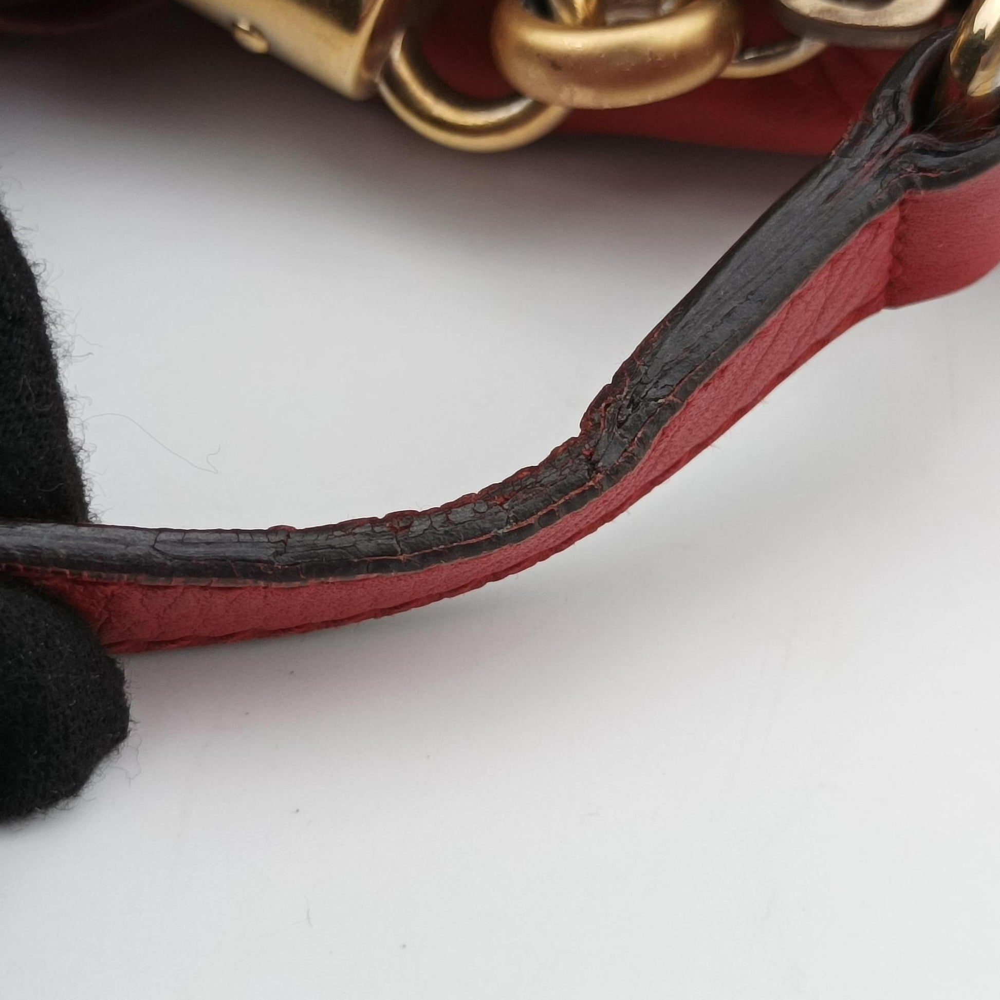 Soho Red Leather 308364 G013229280ソーホー レッド レザー 308364 G013229280