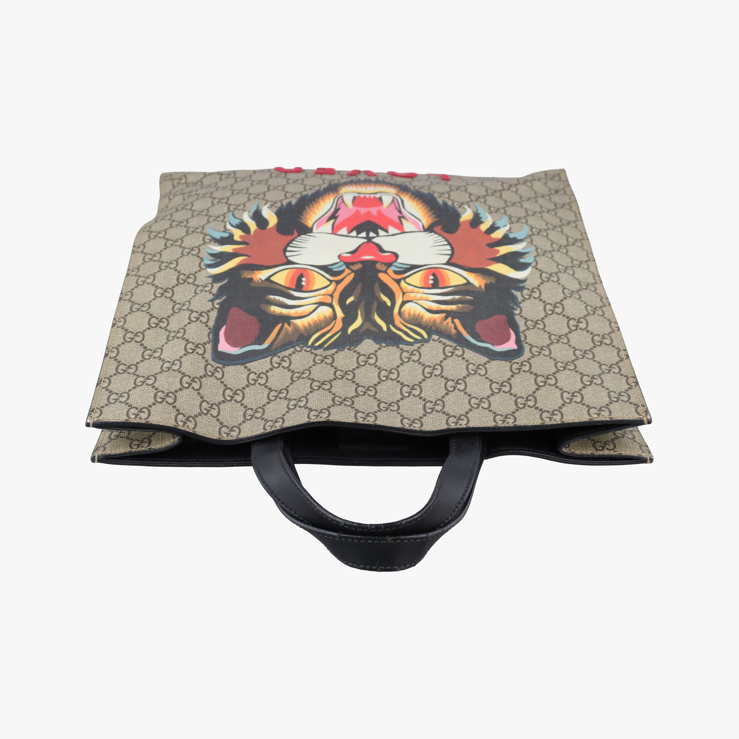 GG Supreme Bee Beige×multi PVC coated canvas 450950 E021661325GGスプリーム キングスネーク ベージュ×マルチ PVCコーティングキャンバス 450950 E021661325